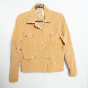 No Boundaries Stretch Corduroy Beige Jacket